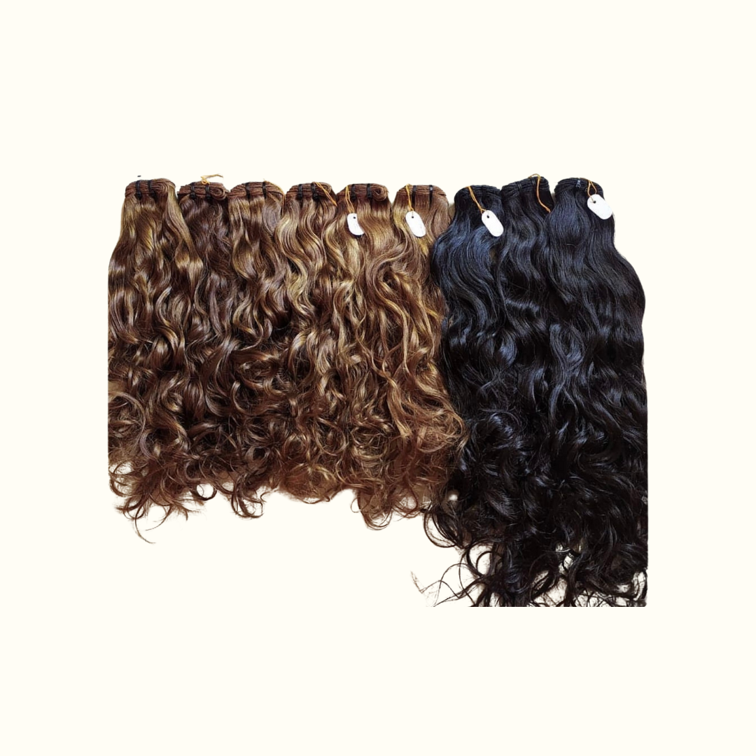 Sew-In & Braid Combo (2 Wefted Bundles + 1 Bulk Bundle)