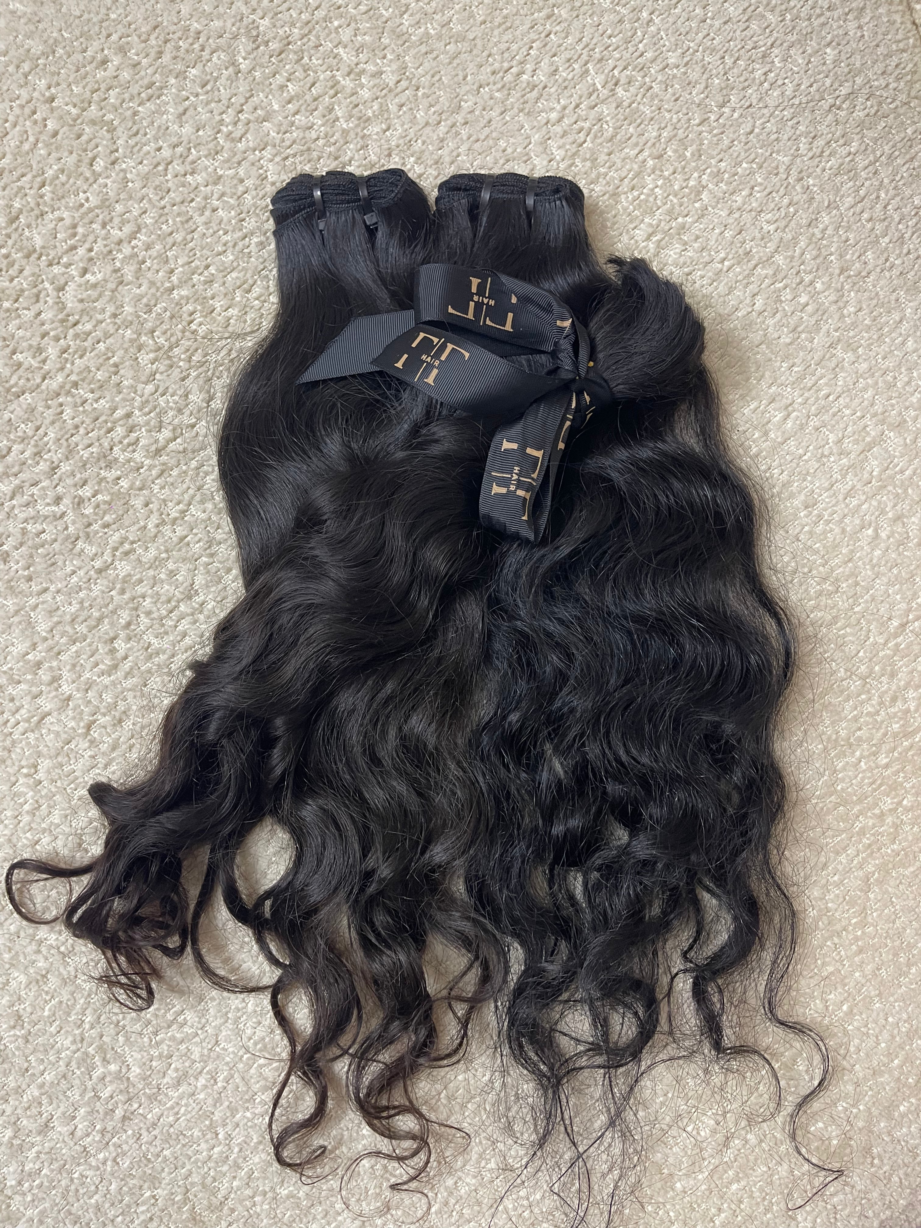 Sew-In & Braid Combo (2 Wefted Bundles + 1 Bulk Bundle)